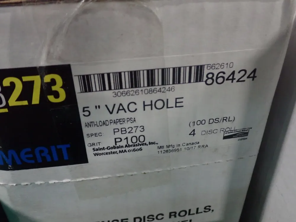 Merit Adhesive Sanding Disc Rolls