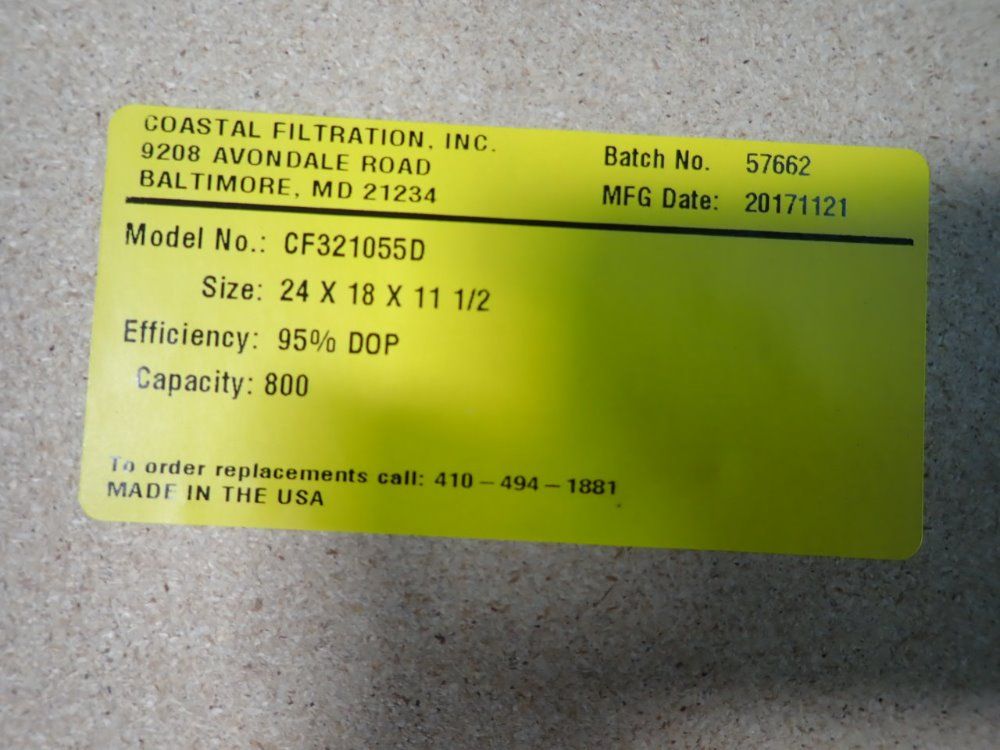 Coastal Filteration Filter