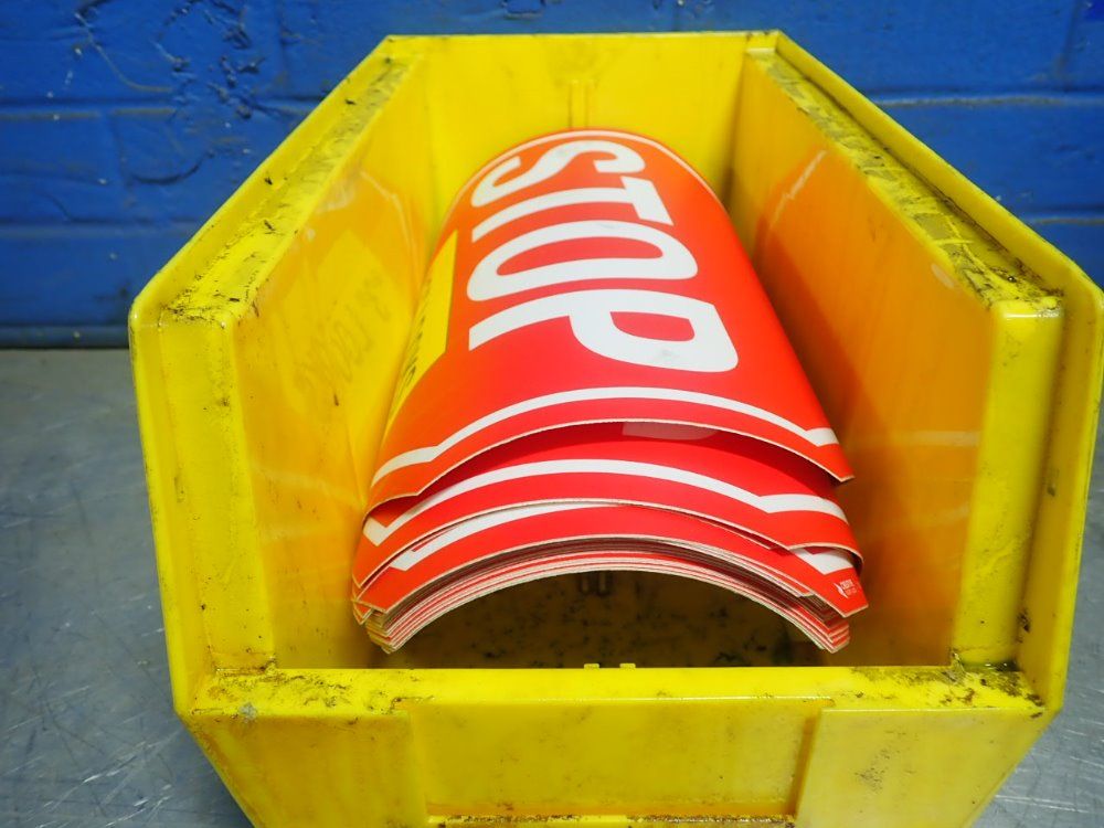 Creative Adhesive Stop Signs