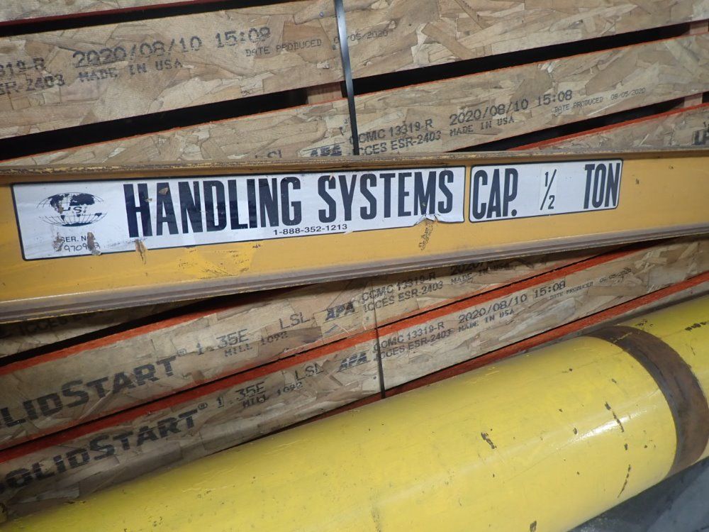 Handling Systems 1/2 Ton, 127" Arm, 118" Base Jib Crane