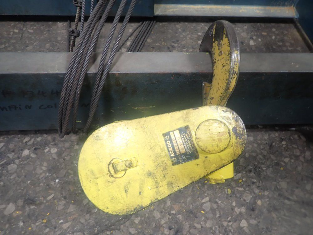 Munck/aceco 5 Ton 222-8626 Cable Hoist - 222-8626