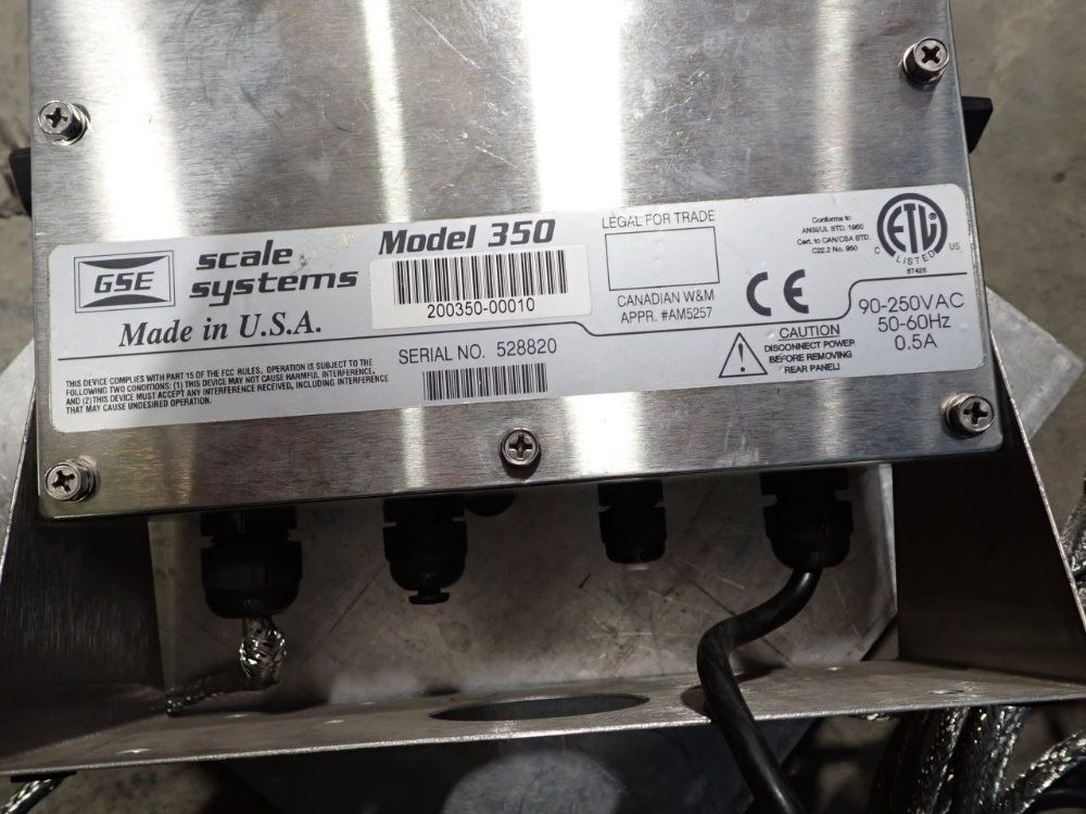 Gse Scale Systems Scale - Model 350