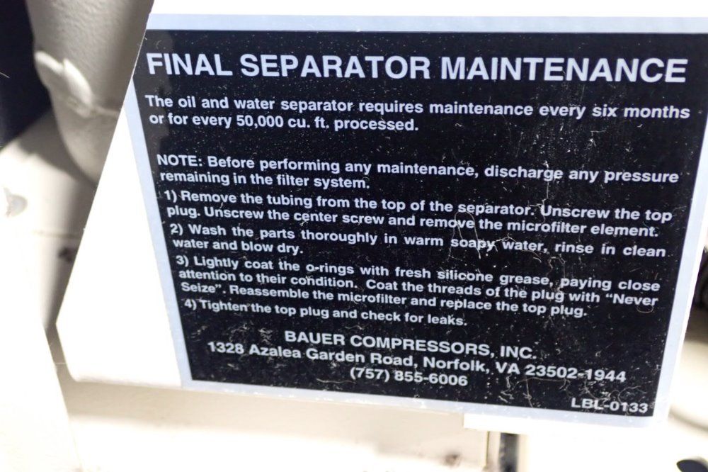 Bauer Compressors 7.5 Hp Imv7120ii/ap-e3/460 Air Compressor - Imv7120ii/ap-e3/460