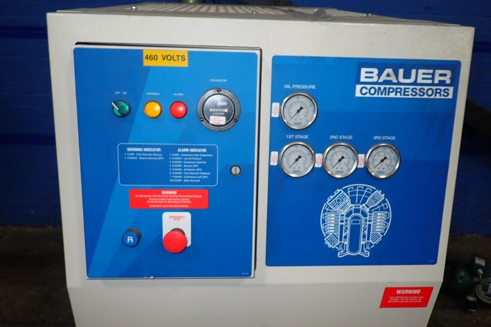 Bauer Compressors 7.5 Hp Imv7120ii/ap-e3/460 Air Compressor - Imv7120ii/ap-e3/460