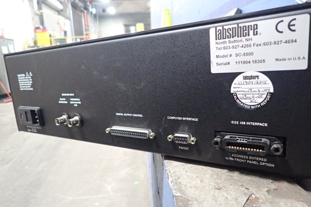 Lab Sphere Integrating Sphere System Control