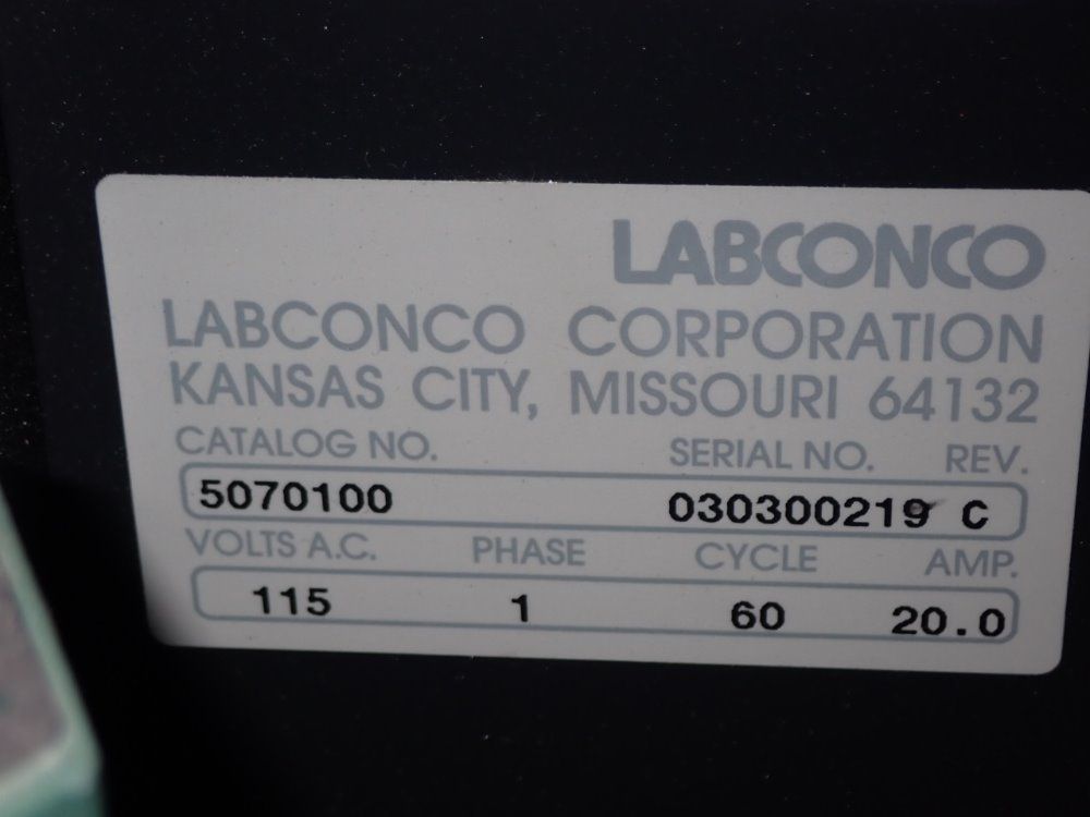 Labconco Controlled Atmoshphere Glove Box