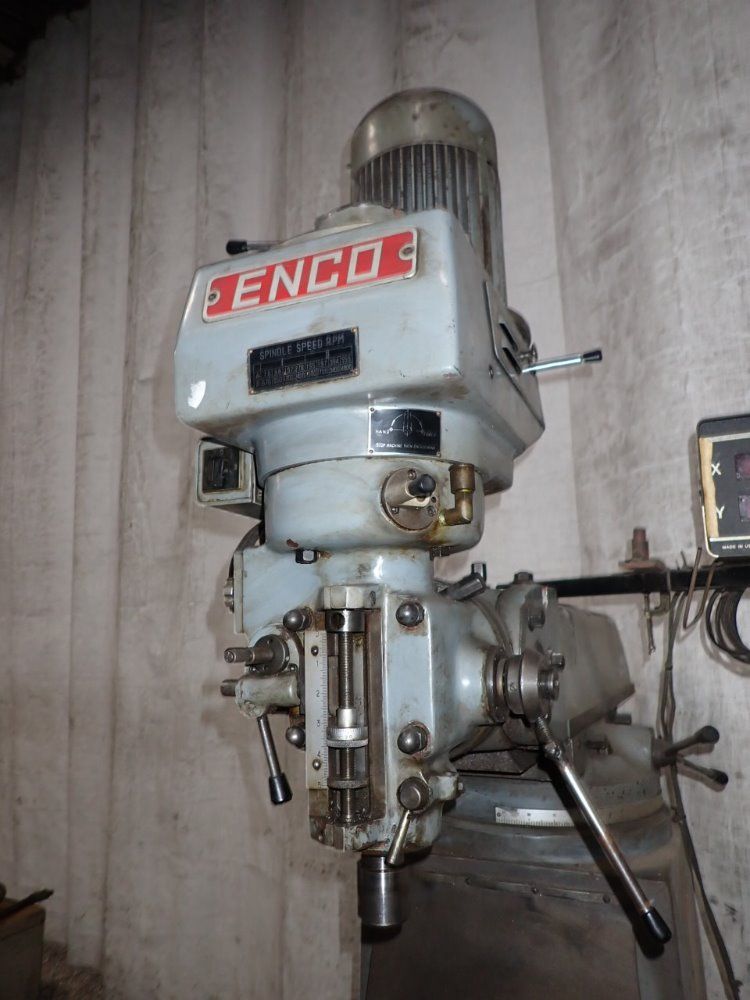 Enco 10" X 54" 100-1598 Enco 100-1598 Vertical Mill - 100-1598