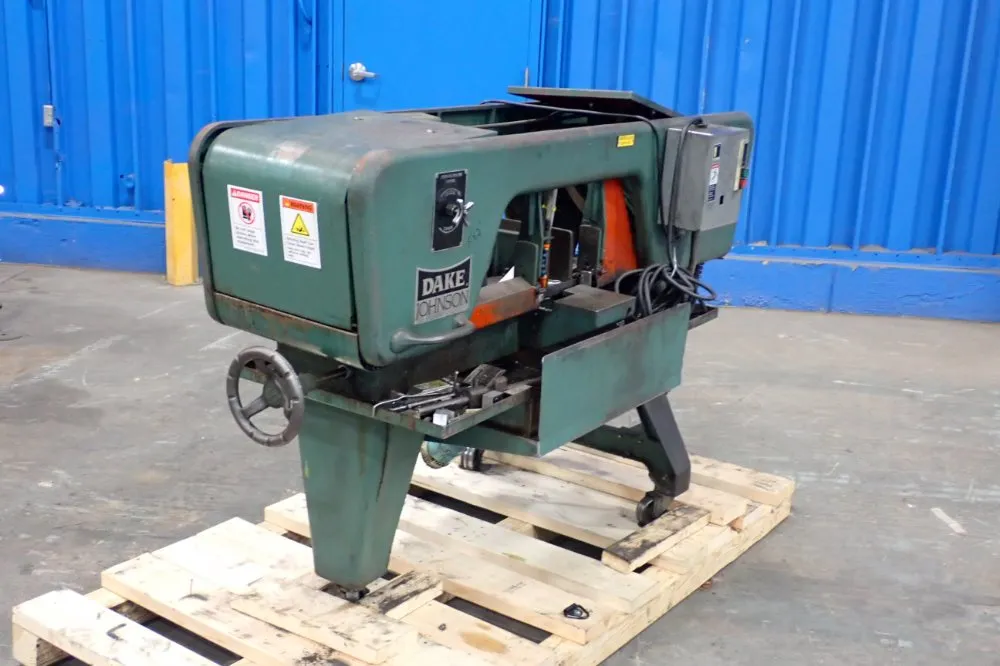 Dake Johnson Horizontal Bandsaw - Jh10