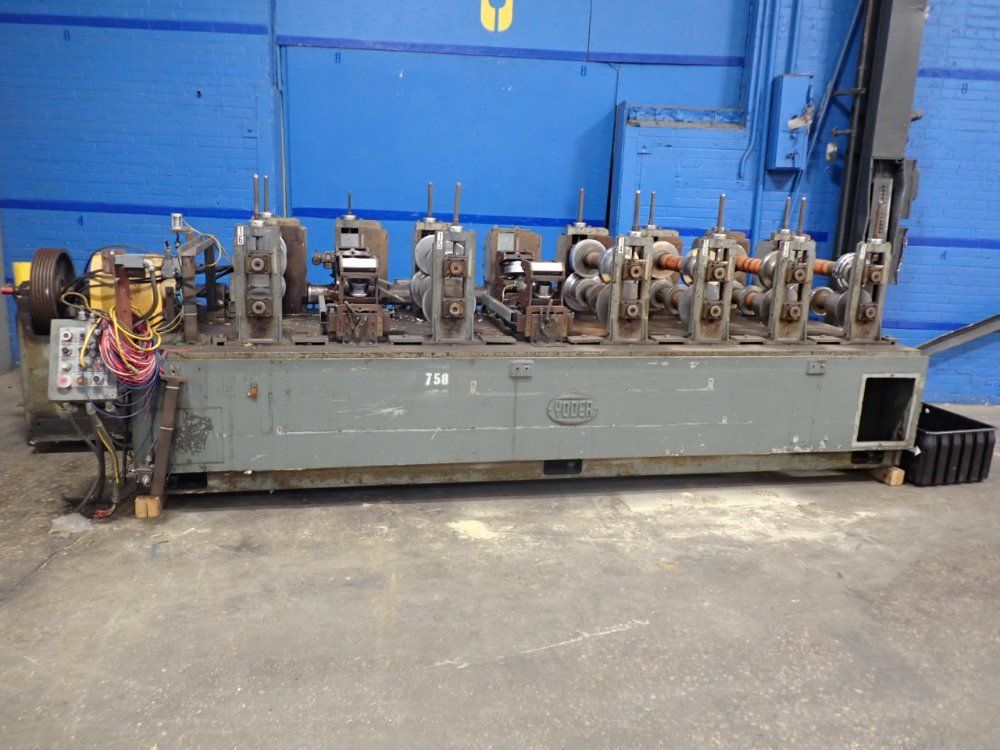 Yoder 8 Stands Roll Former