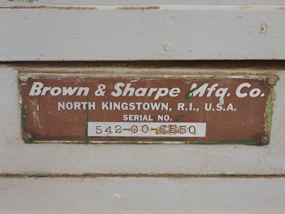 Brown & Sharpe Screw Machine