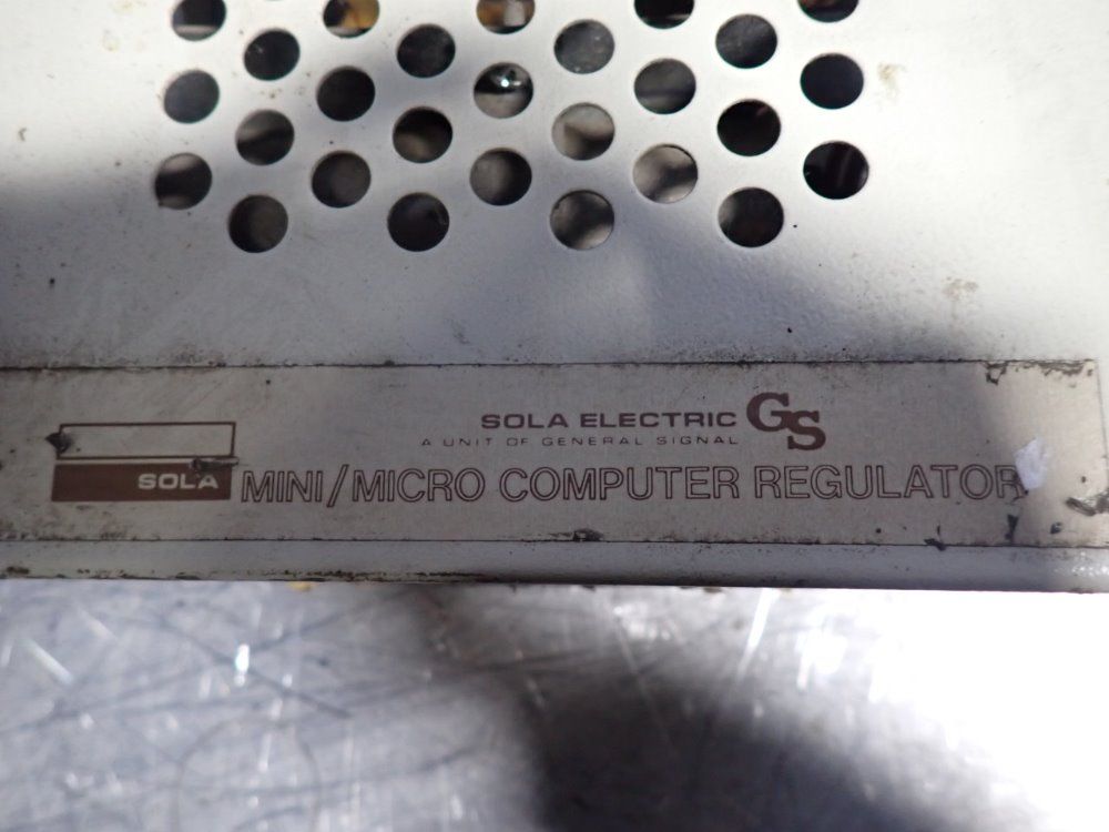 Sola Electric Computer Regulator