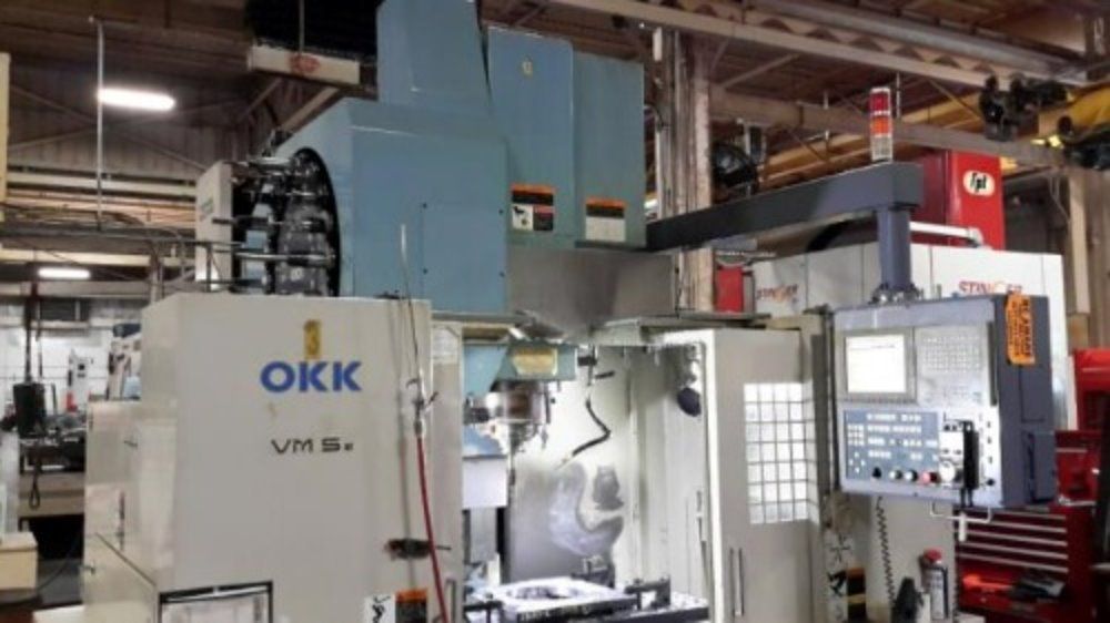 Okk Vm5-2 Vertical Machining Center - Vm5-2