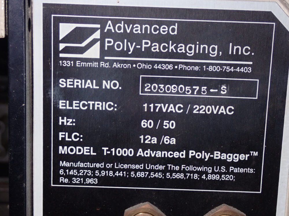 Advanced Poly-packaging Bagger With Conveyor