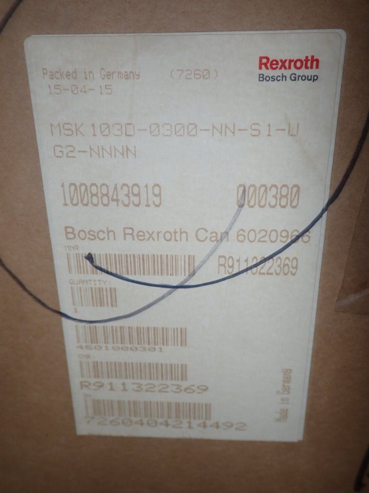 Bosch Rexroth Servo Motor
