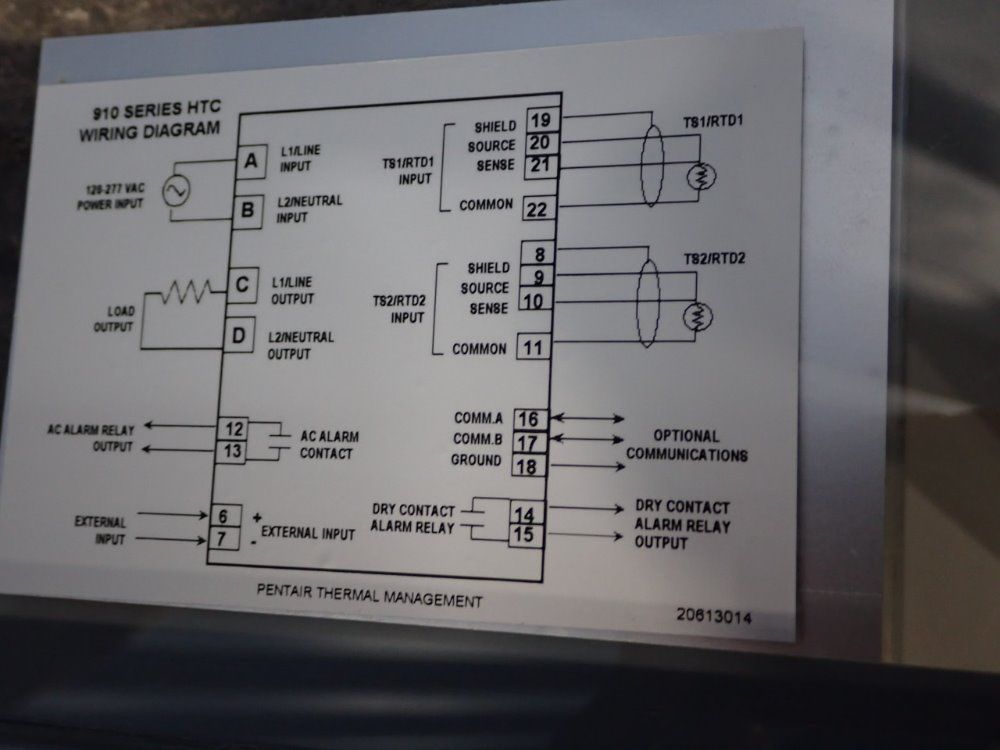 Raychem Heat Tracing Controller Assembly - 10170-002