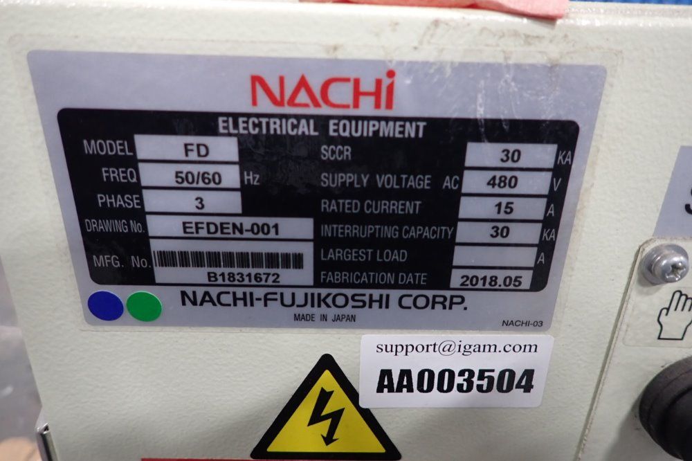 Nachi 30 Kva Robot - B1831672