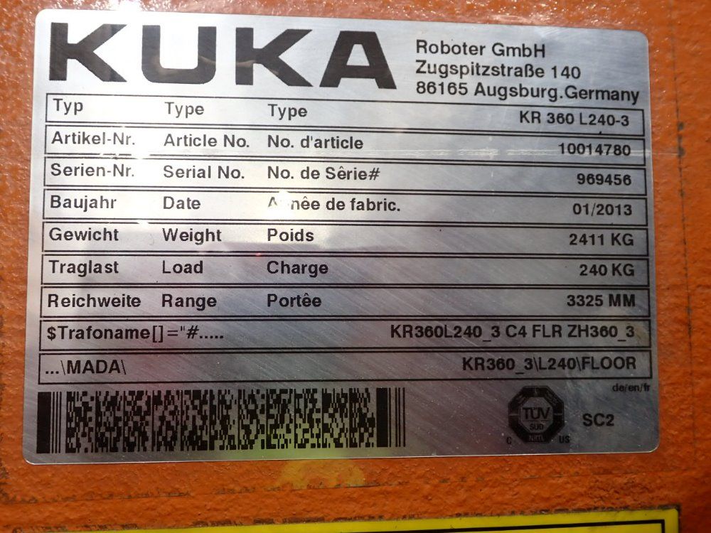 Kuka Robot - Kr 360 L24 0-3