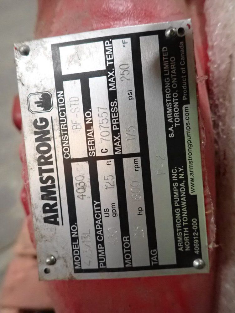 Armstrong General Pump - 4x3x13l 4030
