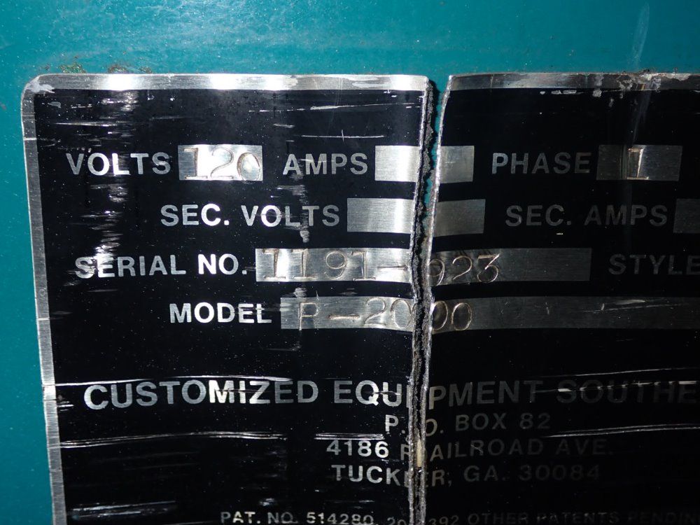 Customized Equipment Sealer