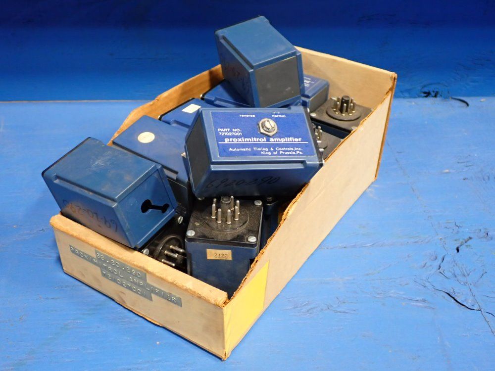 Automatic Timing & Controls Proximitrol Amplifier Lot