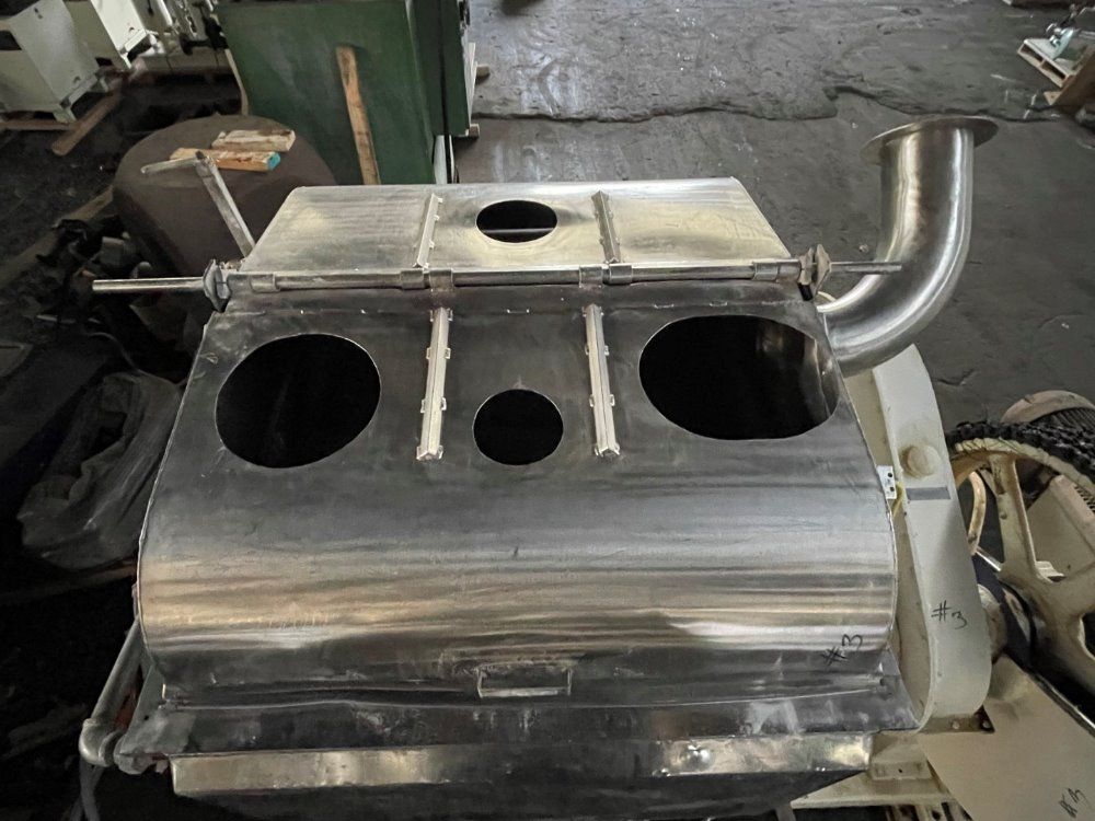 Day Mixing 150 Gal Day Double Arm Mixer Ss 125