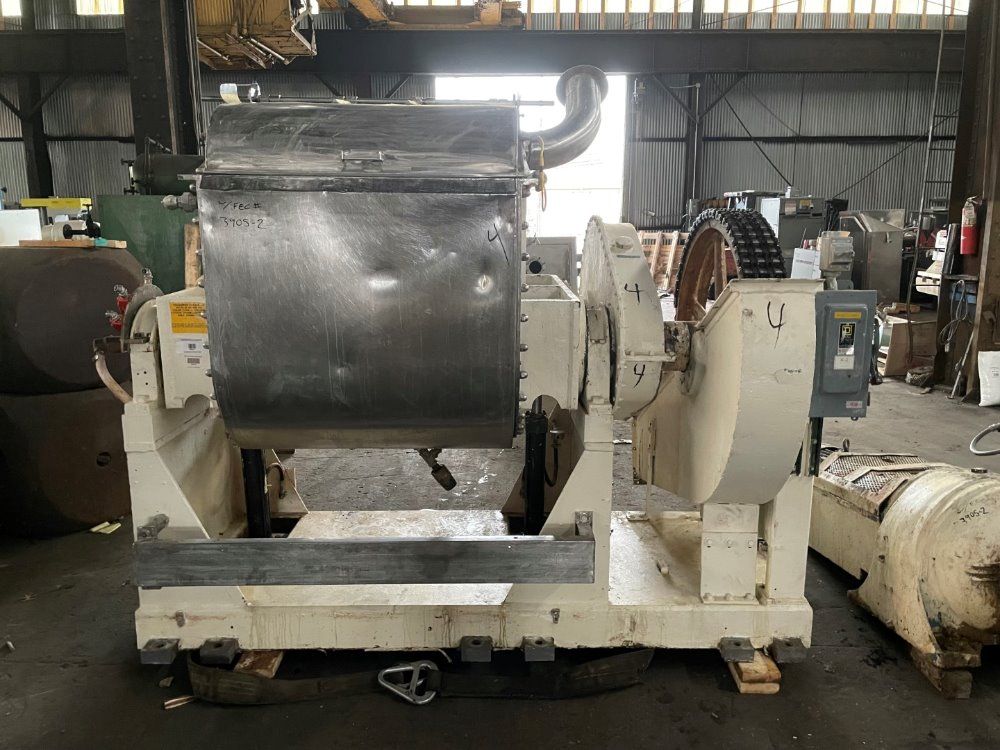 Day Mixing 150 Gal Day Double Arm Mixer Ss 125