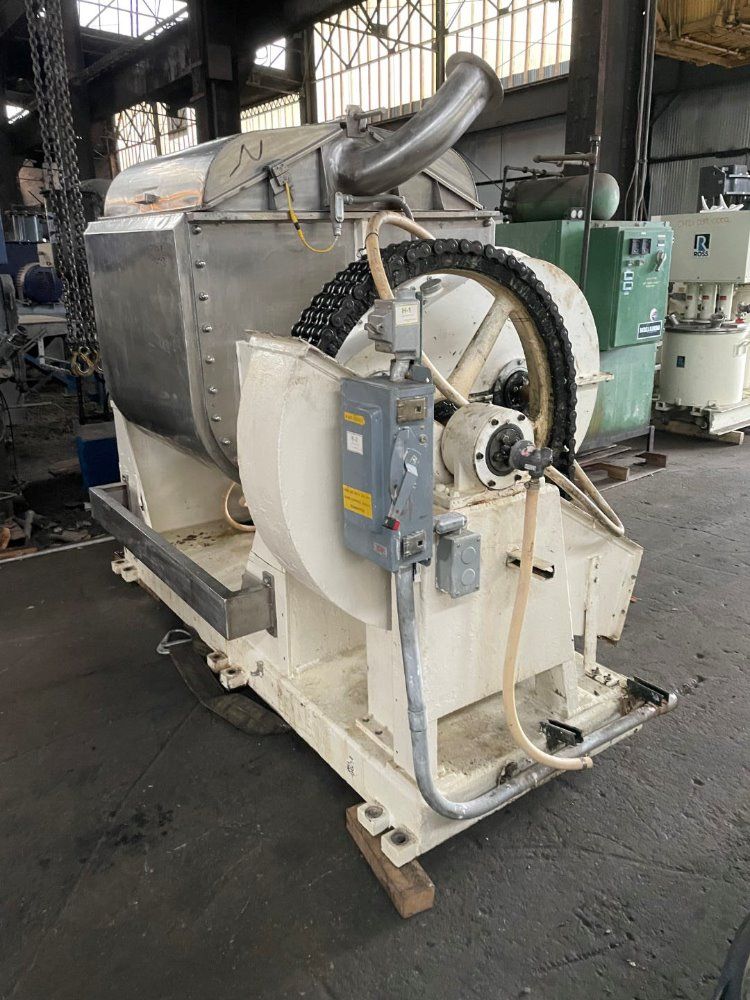 Day Mixing 150 Gal Day Double Arm Mixer Ss 125