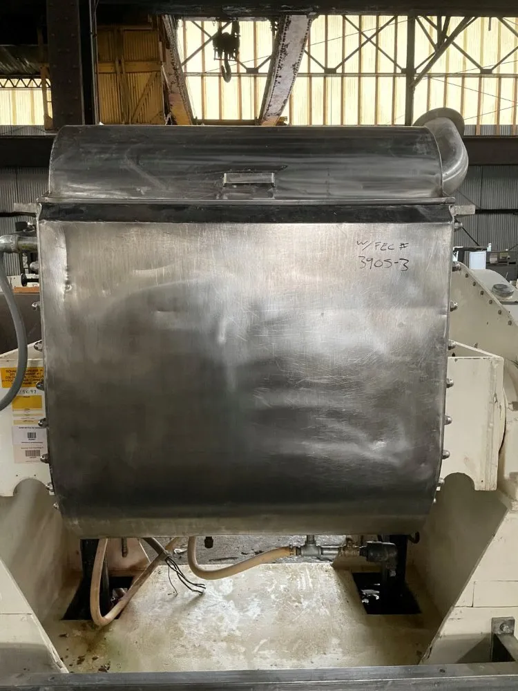 Day Mixing 150 Gal Day Double Arm Mixer Ss 125