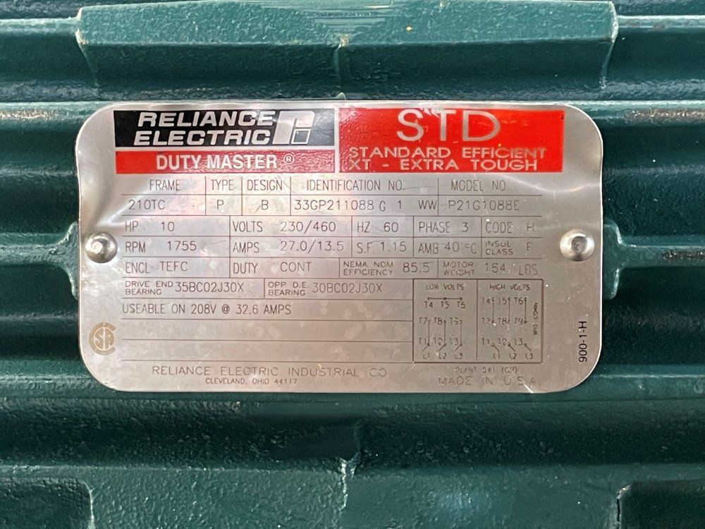 Jacobsen Jacobson Dual Shaft Lump Breaker, Model 1524lb, 10 Hp - 1524lb