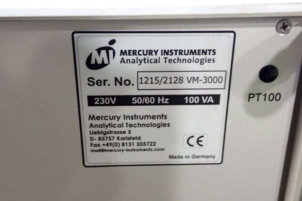Mercury Instruments Mercury Vapor Monitor - Vm-3000