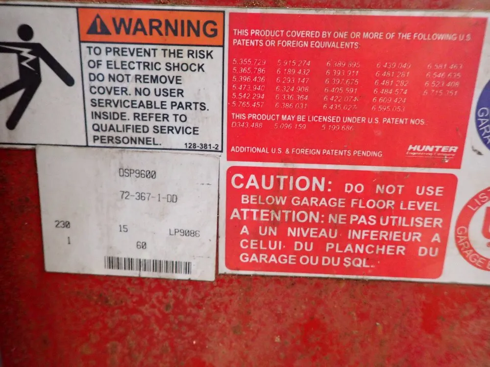 Hunter Wheel Balancer - Dsp9600