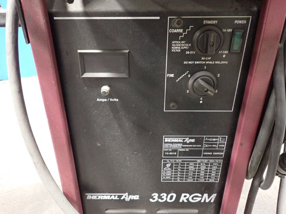 Thermal Arc 330a Welder - Viking 330rgm