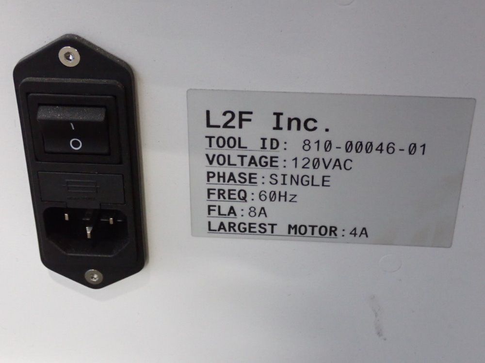 L2f Incorporated Test Unit - 810-00046-01