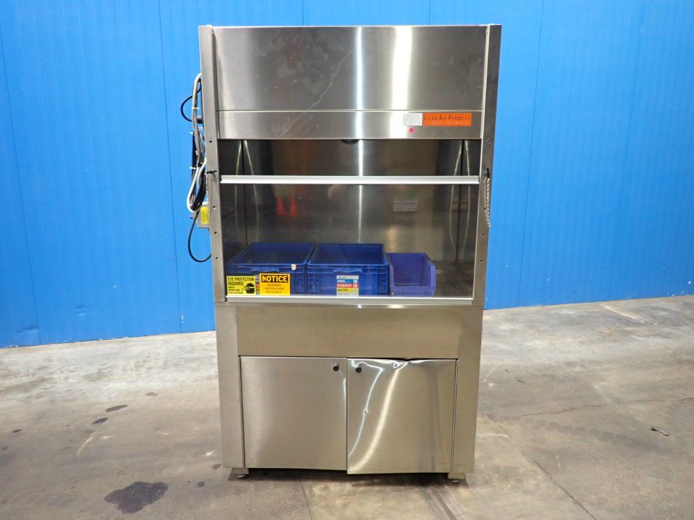 Clean Air Products Horizontal Laminar Flow Clean Bench - Cap1411-430-36h-sshb