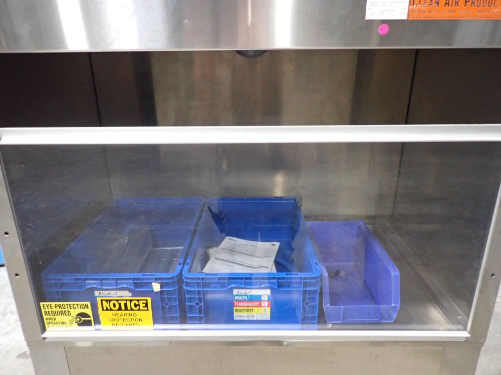 Clean Air Products Horizontal Laminar Flow Clean Bench - Cap1411-430-36h-sshb