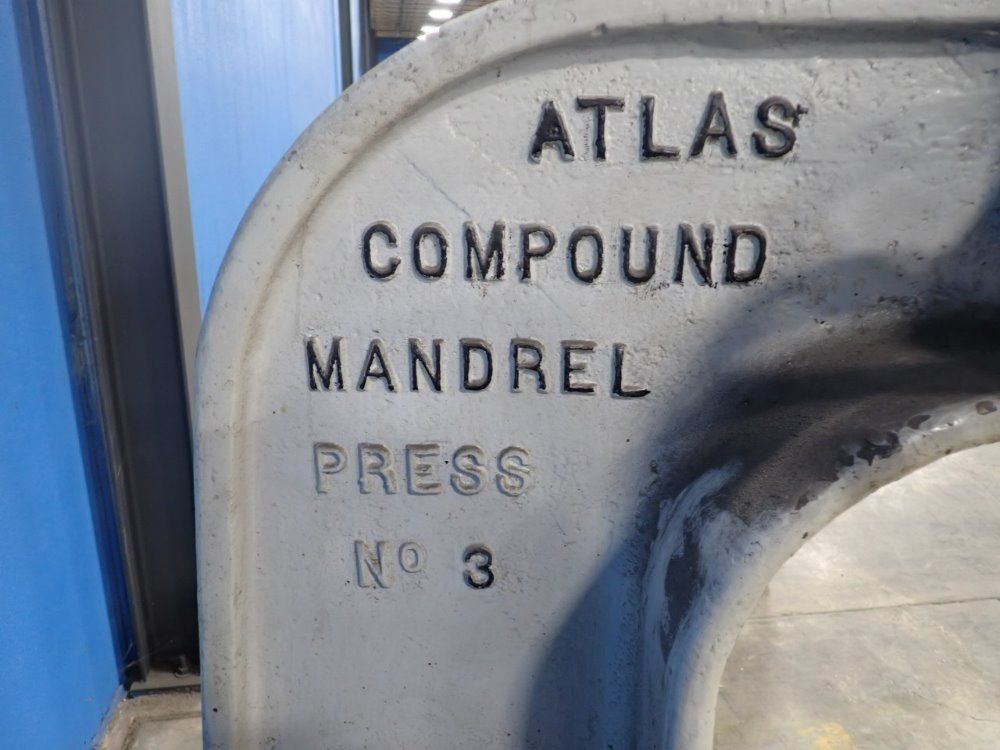 Atlas 11"x9" Compound Mandrel Press No.3 - 402