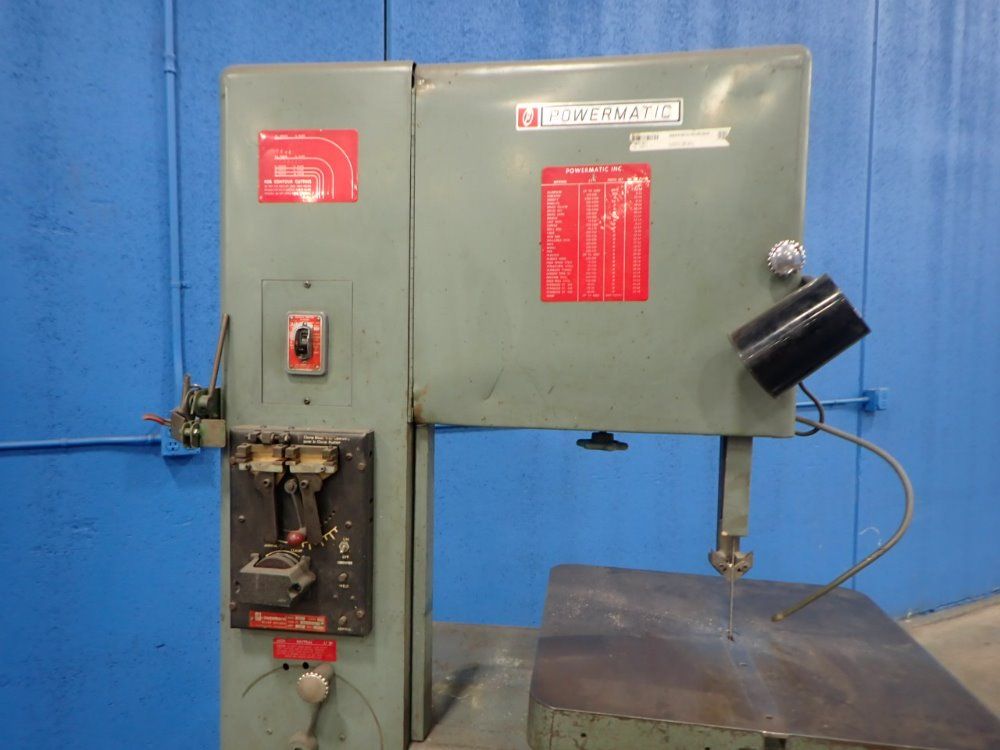 Powermatic 24"x24" Table Vertical Band Saw - 600