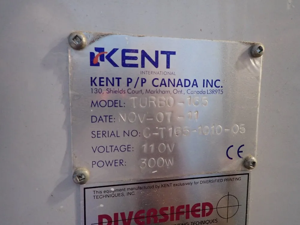 Kent Pad Printer - Turbo-165