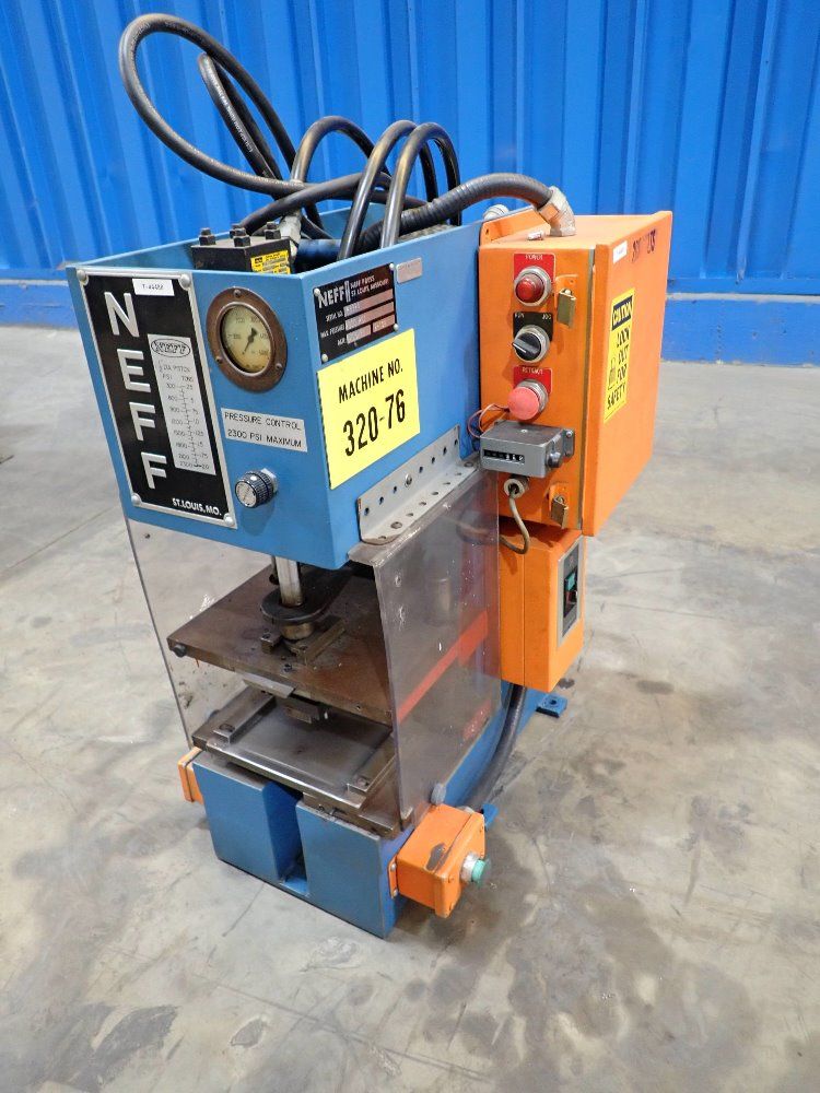 Neff 2 Ton Hydraulic Press