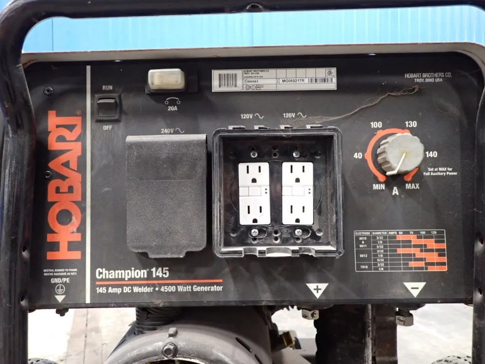 Hobart 145a /4500w Welder/generator - Champion 145