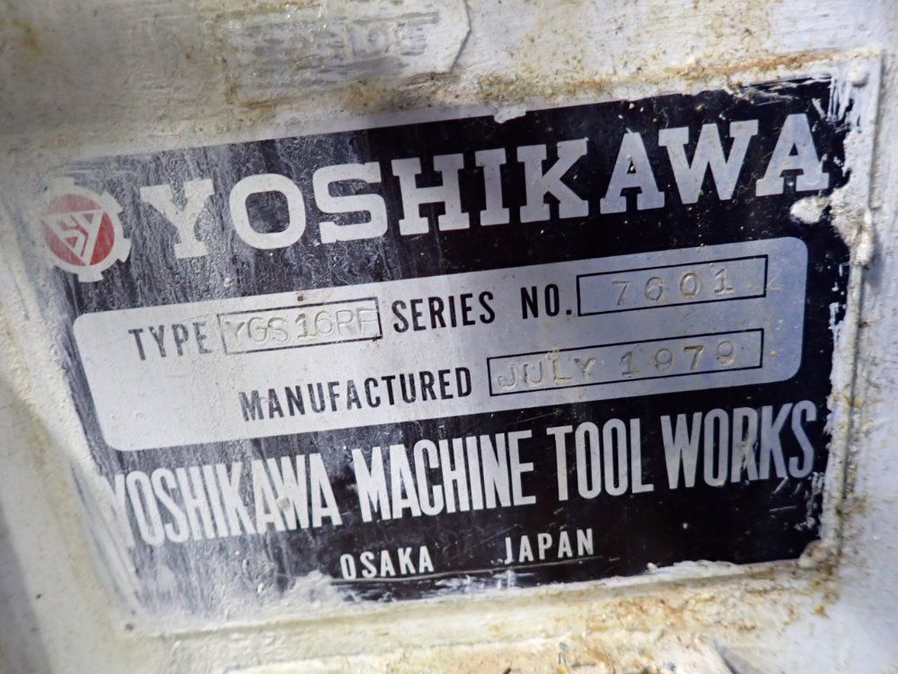 Yoshikawa 16" Dia Grinder - Ygs 16rf