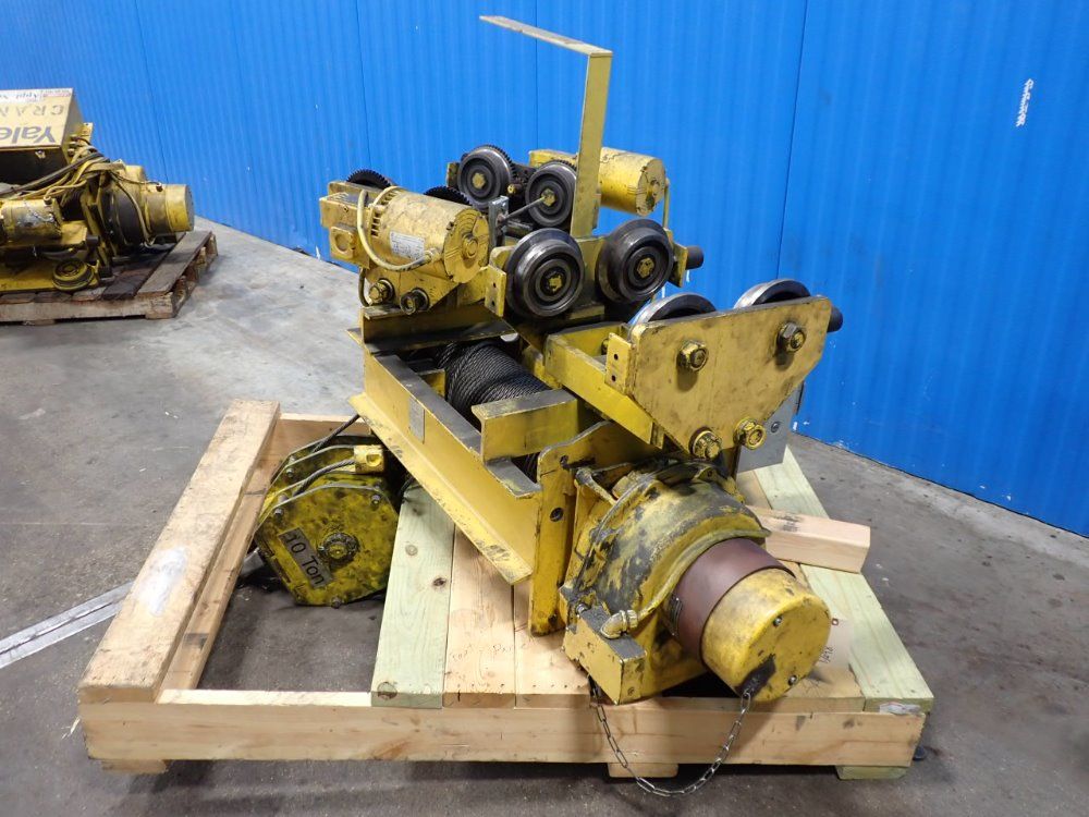 Yale 10 Ton, 14fpm 10 Ton Electric Hoist - Cew10x28rt14s4