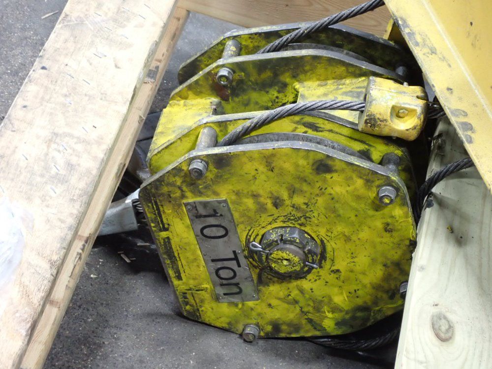 Yale 10 Ton, 14fpm 10 Ton Electric Hoist - Cew10x28rt14s4
