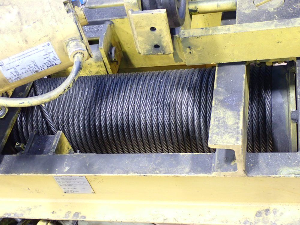 Yale 10 Ton, 14fpm 10 Ton Electric Hoist - Cew10x28rt14s4