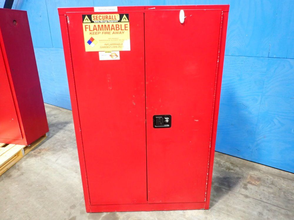 Securall 60 Gallons Flammable Liquids Cabinet - P160