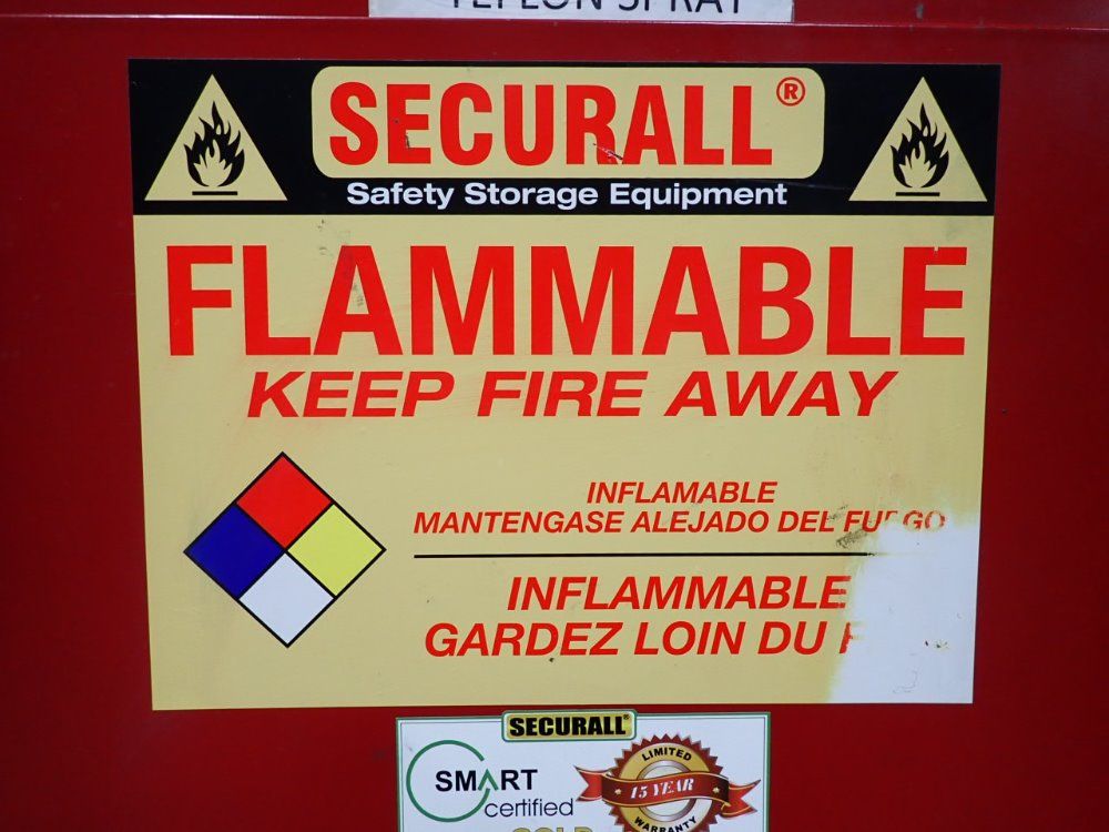 Securall 60 Gallons Flammable Liquids Cabinet - P160