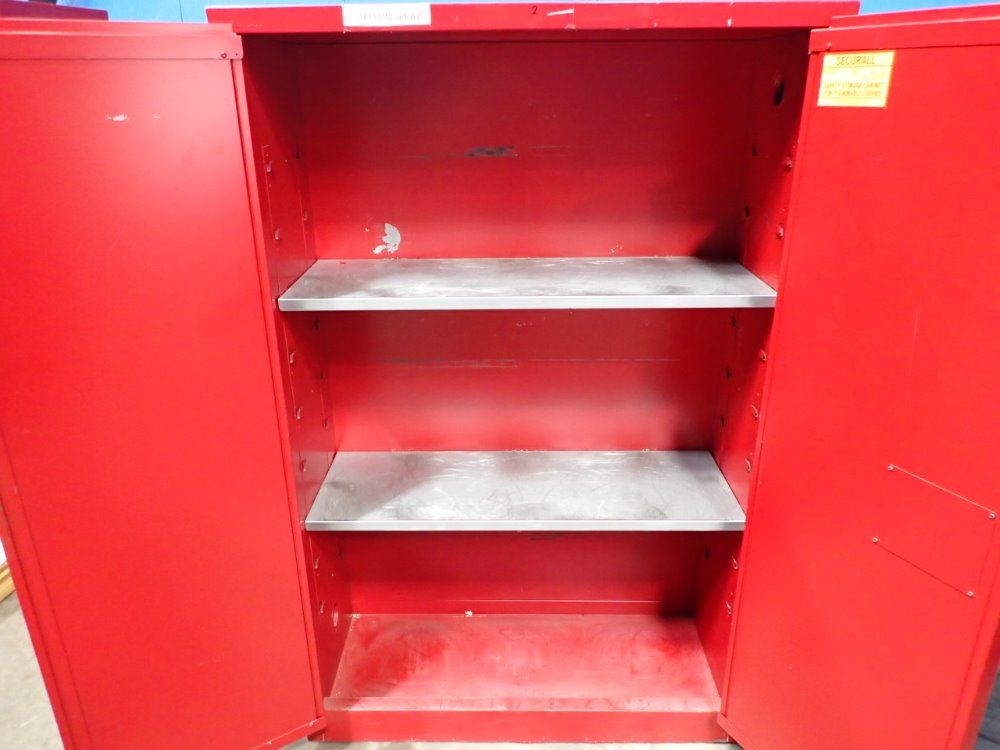 Securall 60 Gallons Flammable Liquids Cabinet - P160