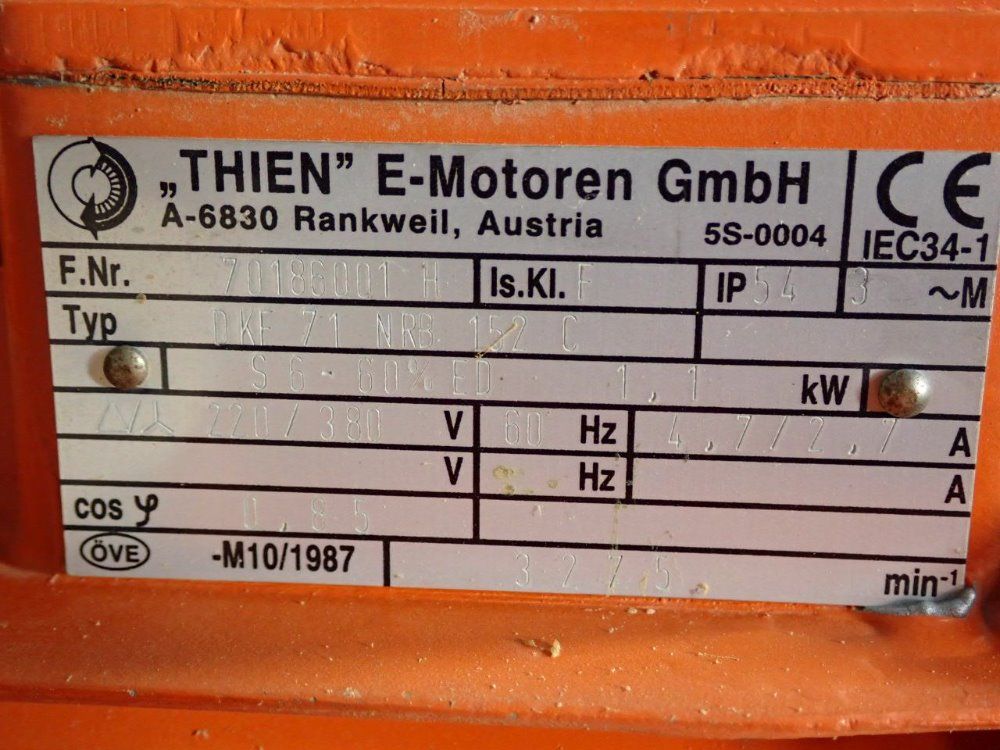 Blum 1.75" Thickness Boring Machine - M51n1004