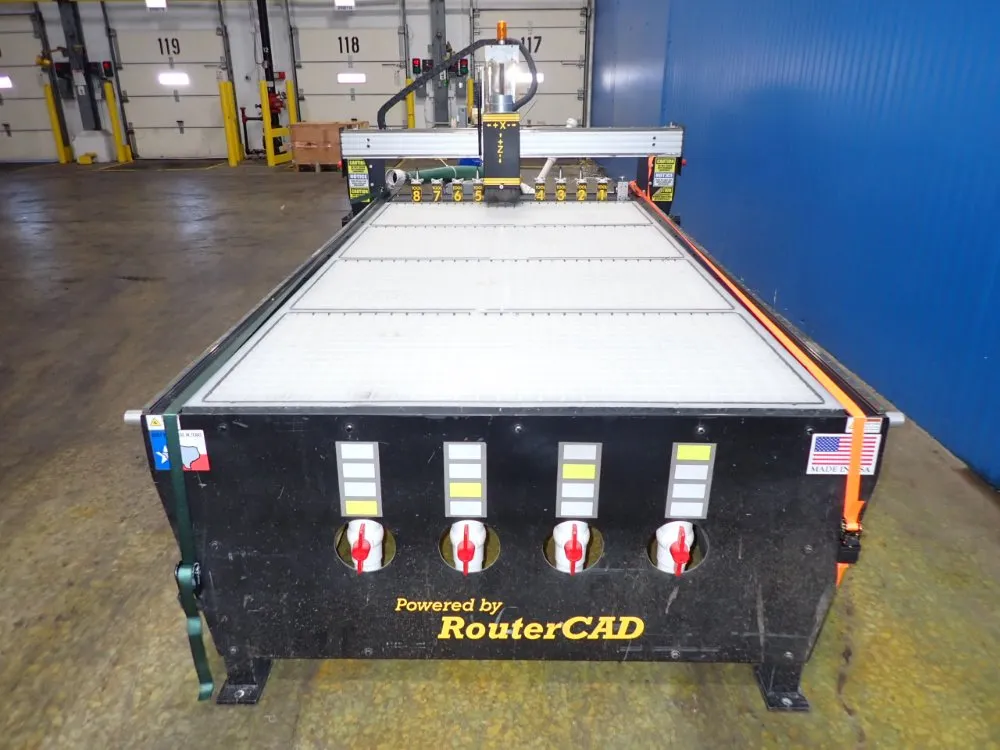 Ez Router 120" X 60" Table, 8 Tool Holder Cnc Router - Bs5x10atc