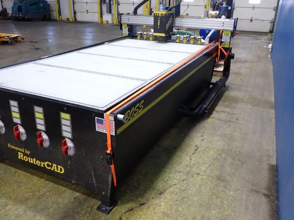 Ez Router 120" X 60" Table, 8 Tool Holder Cnc Router - Bs5x10atc